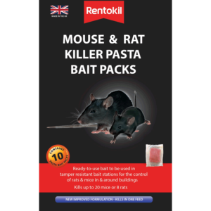 Rentokil Rat Killer Outdoor Bait Box – Pre-Baited – Pest