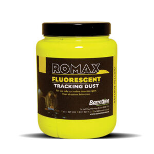 romax fluorescent tracking dust