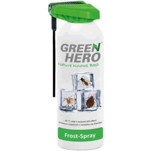 Green hero frost spray pesticide free insect killer